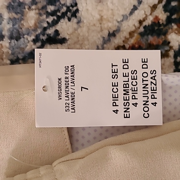 VAN HEUSEN BOYS 3 PIECE PANTS, SHIRT WITH CLIP-ON TIE, AND VEST SIZE 7 - Picture 8 of 16